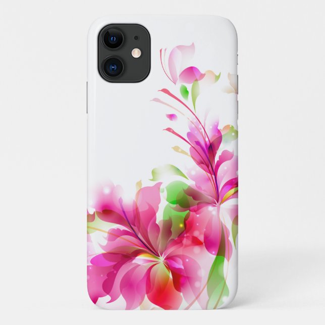 Coques Case-Mate iPhone iPhone 11 Coque-Tropical Floral (Dos)