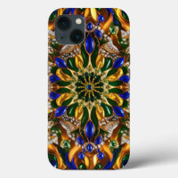 iPhone 13 Coque-Mate avec couleurs brésiliennes