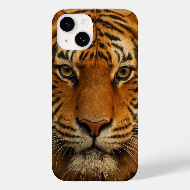 Coques Case-Mate iPhone iPhone 14 Tigre (Verso)