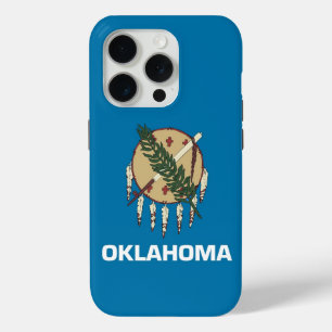 Coque iPhone 15 Pro iPhone 15 Pro Coque-Mate, drapeau de l'Oklahoma