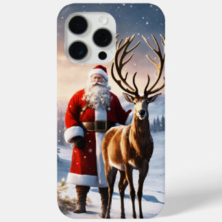 Coque iPhone 15 Pro Max Iphone 15 pro max Noël thème téléphone cas