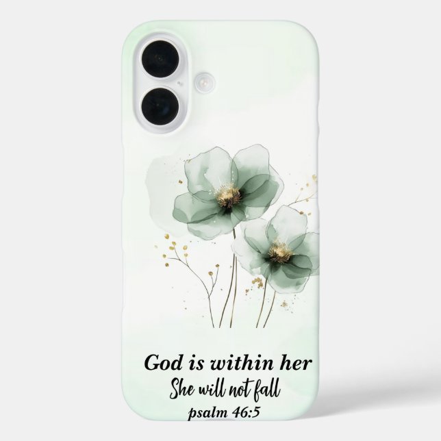 Coques Case-Mate iPhone Iphone 16 case, Biblical phrase (Verso)