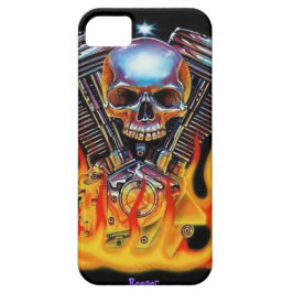 Case-Mate iPhone Case Iphone 5 BT - crâne américain de muscle