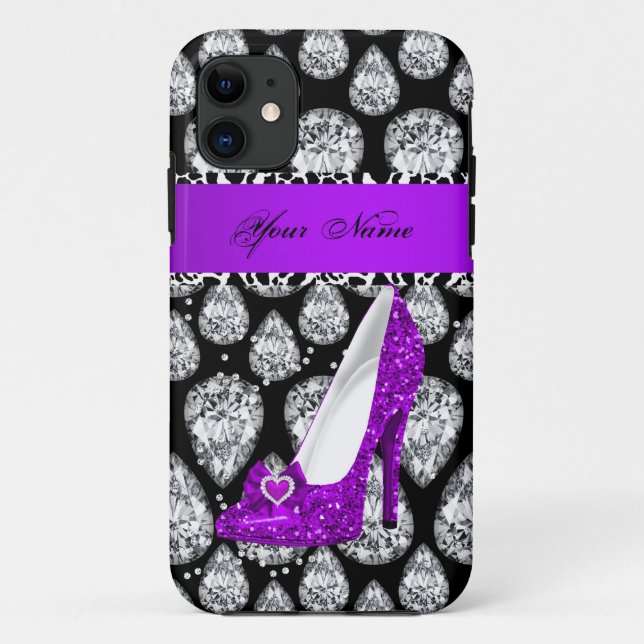 Coques Case-Mate iPhone iPhone 5 violet haute chaussure talon (Dos)