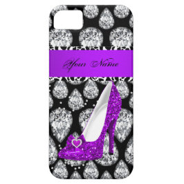 Case-Mate iPhone Case iPhone 5 violet haute chaussure talon
