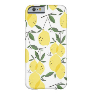 Coque iPhone 6 Barely There iPhone 6/6s, à peine cas de citrons et de citrons