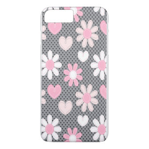 Coques Pour iPhone iPhone 7 coeurs du pois des marguerites de