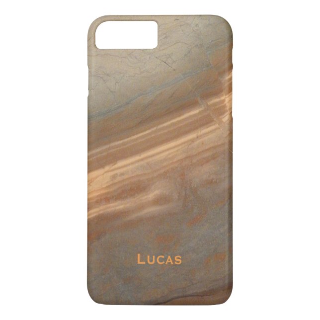 Coques Case-Mate iPhone iPhone 7 Plus en granit et cuivre personnalisé (Dos)