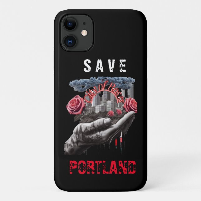Coques Case-Mate iPhone iPhone/coque ipad "Save Portland" (Dos)