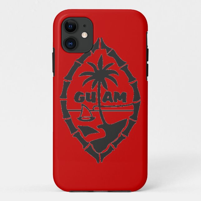 Coques Case-Mate iPhone Iphone en bambou 5 de cas de joint de la Guam (Dos)