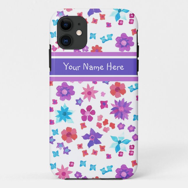 Coques Case-Mate iPhone Iphone Flower Power Personnalisé 5 Casemate à pein (Dos)