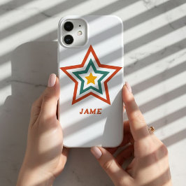 Coque Pour iPhone 14 iPhone/iPad Case with Boho Groove Star and Custom 