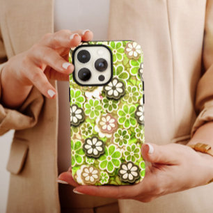 Case-Mate iPhone Case iPhone Lime Green Hippie 60s Hippie iPhone 13