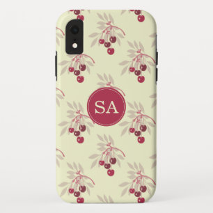 Case-Mate iPhone Case iPhone Monogramme Jolie Cerise Rouge