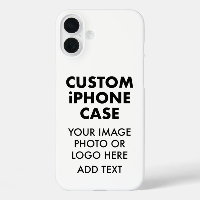 Coques Case-Mate iPhone Iphone personnalisé 16 PLUS À PEINE LÀ (Verso)