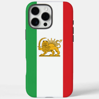 Coques iPhone 16 Pro Max Iran Flag Lion And Sun Shah of Iran Flag