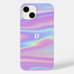 Coque Pour iPhone 14 Iridescendance monographie Fille Abstraite contemp