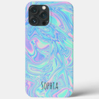 Iridescente Holographique moderne personnalisée