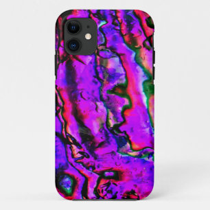 Case-Mate iPhone Case Iridescente violet rose bleu marbré belle