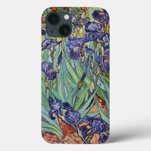 iPhone 13 Coque Iris de Van Gogh Peinture Impressionniste