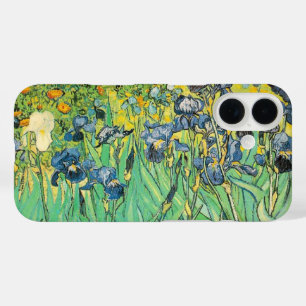 Coques iPhone 16 Iris de Vincent van Gogh 1889 Fleurs Bleues