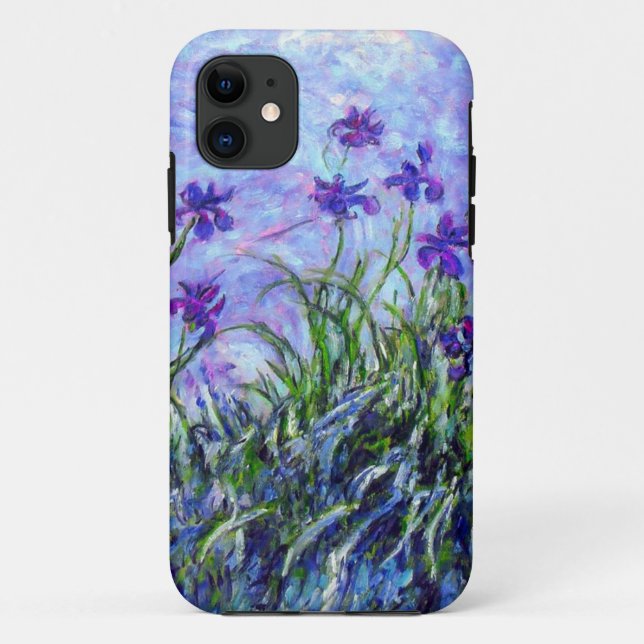 Coques Case-Mate iPhone Iris Lilas de Monet (Dos)