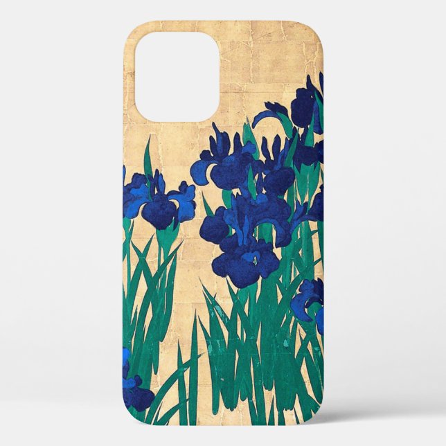 Coques Case-Mate iPhone Irises Japonais (détail), Ogata Kōrin (Verso)