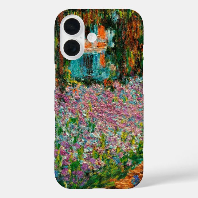 Coques Case-Mate iPhone Irises Monet Garden Fleurs Giverny (Verso)