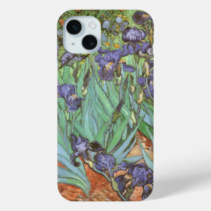 Coque iPhone 15 Mini Irises par Vincent van Gogh