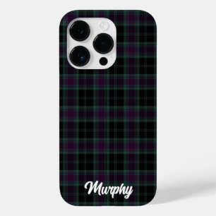 Coque Pour iPhone 14 Pro Irish County Carlow Tartan Personnalisé