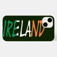 Irlande superposée sur l'élément drapeau irlandais