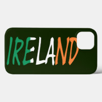Irlande superposée sur l'élément drapeau irlandais