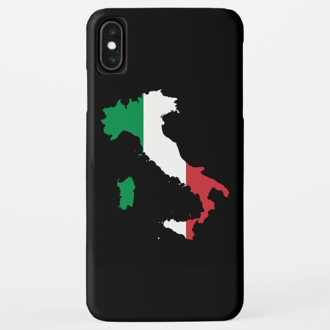 Coques Case-Mate iPhone Italie en couleurs du drapeau (Dos)