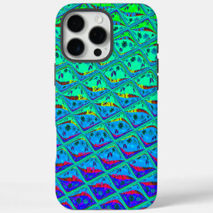 Coques iPhone 16 Pro Max Italien bleu sirène Motif Art Imprimer