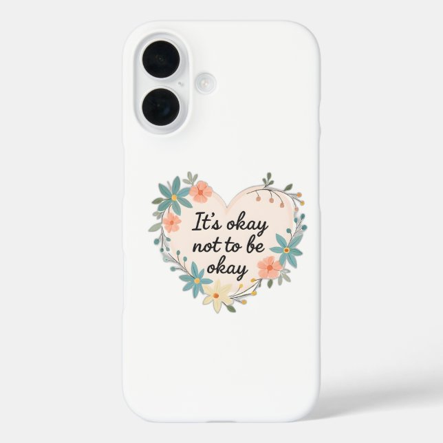 Coques Case-Mate iPhone it's Okay Not to be Okay (Verso)