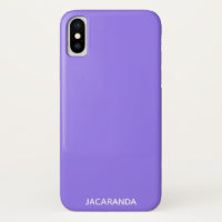 Jacaranda purple color