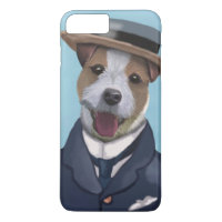 Jack Russell dans un bateau