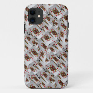 Case-Mate iPhone Case "Jack’s Wild : A Scatter of Poker Cards"