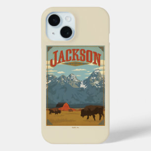 Coque Pour iPhone 15 Jackson   Wyoming