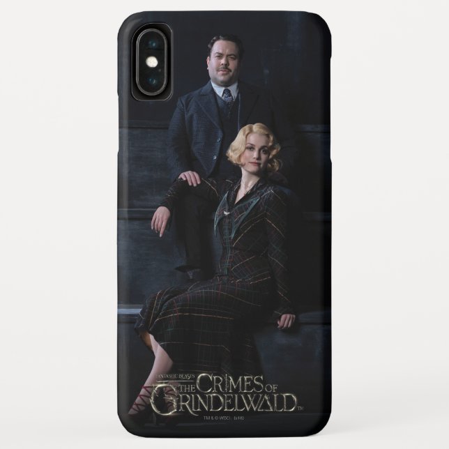 Coques Case-Mate iPhone JACOB KOWALSKI™ Et QUEENIE GOLDSTEIN™ Photo (Dos)