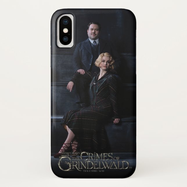 Coques Case-Mate iPhone JACOB KOWALSKI™ Et QUEENIE GOLDSTEIN™ Photo (Dos)