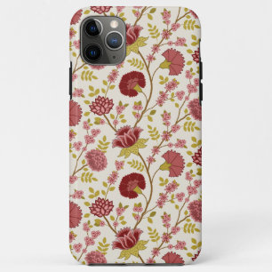 Case-Mate iPhone Case Jacobean Floral Pattern Rouge Rose Gold Crème