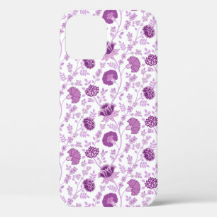 Case-Mate iPhone Case Jacobean Floral Répétition Motif Pinks sur Blanc