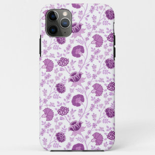 Case-Mate iPhone Case Jacobean Floral Répétition Motif Pinks sur Blanc