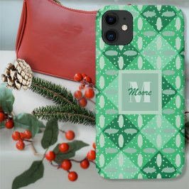 Case-Mate iPhone Case Jacquard avec Ovals dans l'étui téléphonique Ombre