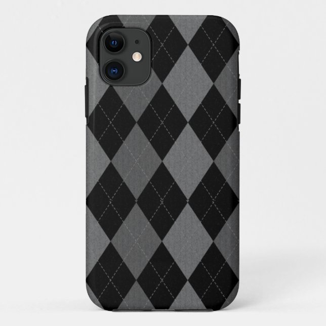 Coques Case-Mate iPhone Jacquard sombre (Dos)