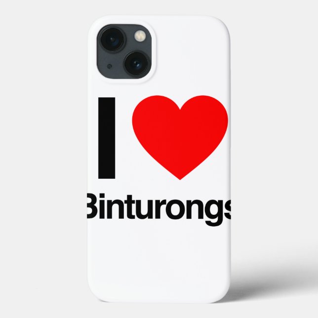 Coques Case-Mate iPhone j'adore les binturongs (Verso)