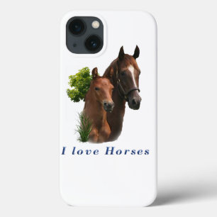 iPhone 13 Coque J'adore les chevaux