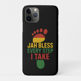 Case-Mate iPhone Case Jah Bless Every Step I take Rasta