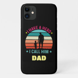 Case-Mate iPhone Case J'Ai Un Héros Que Je L'Appelle Papa